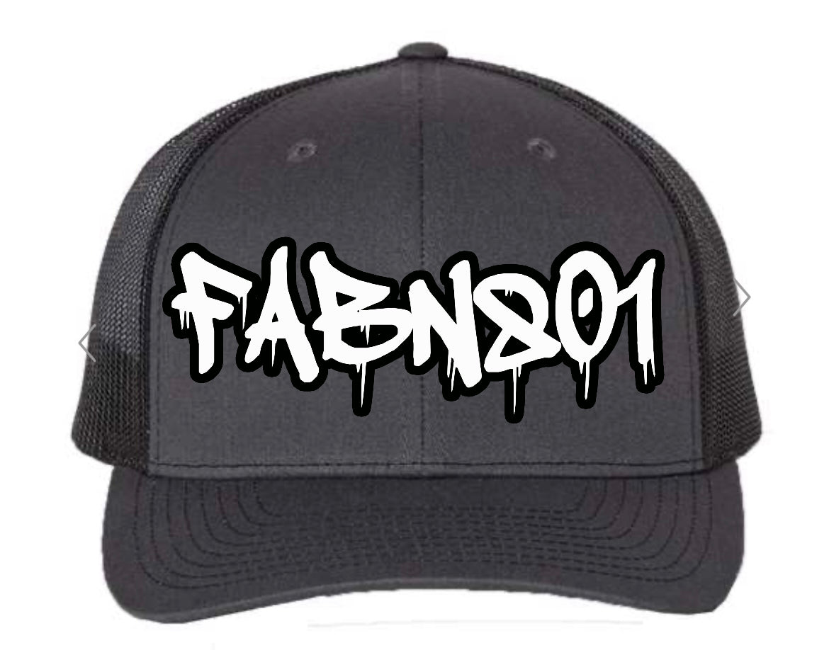 FABN801 Grey Trucker Hat