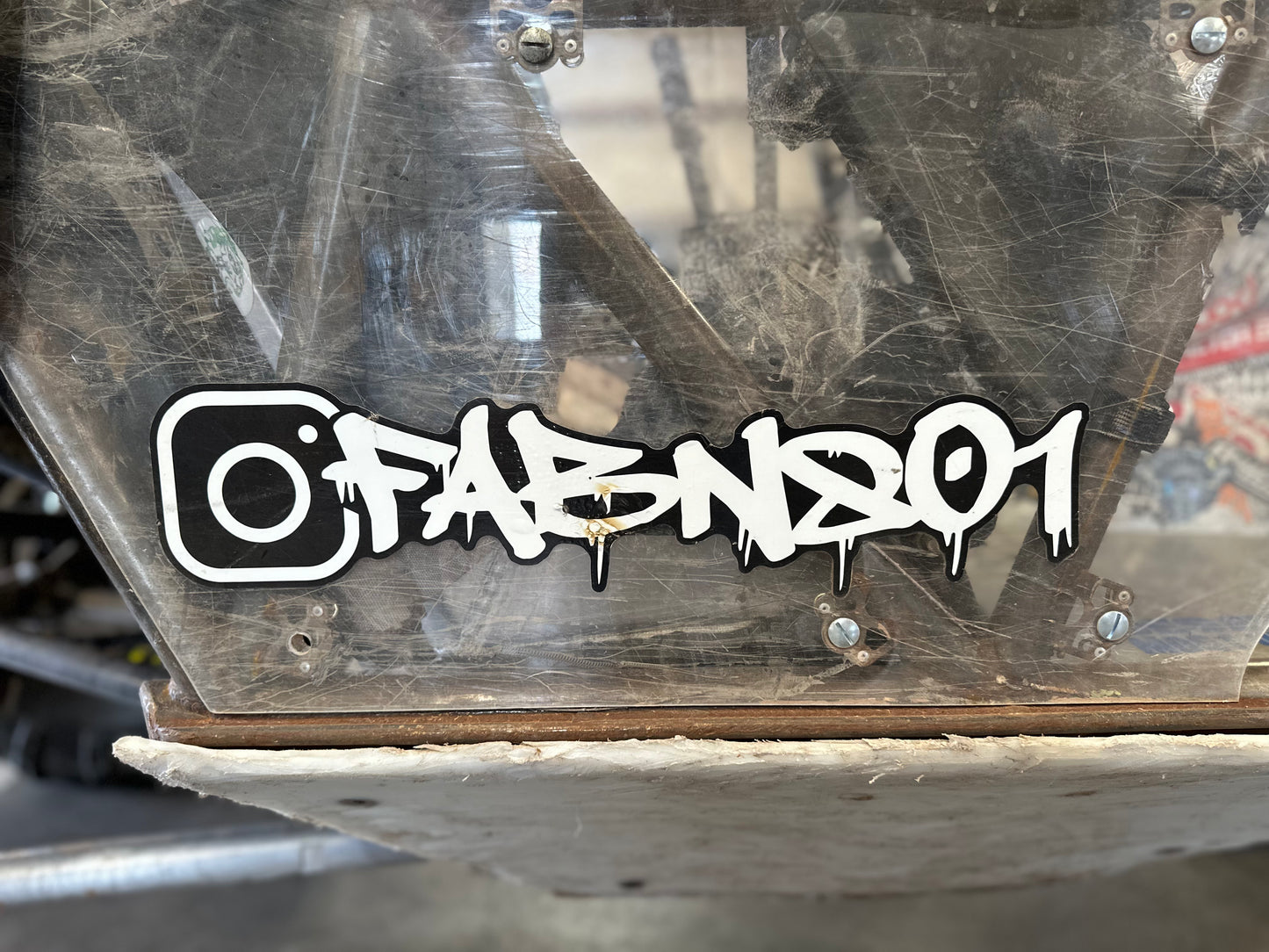 Large Instagram Sticker