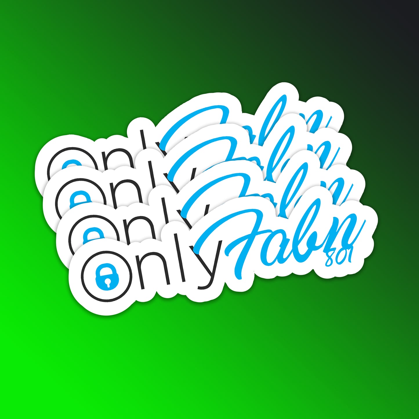 OnlyFABN 801 Sticker