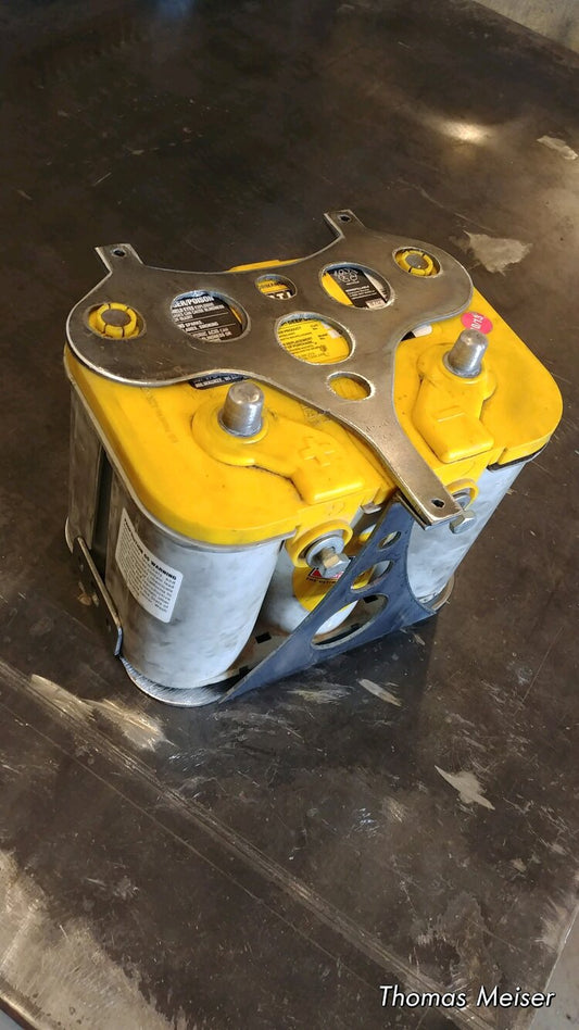 Optima Red/Yellow Top Battery tray/mount