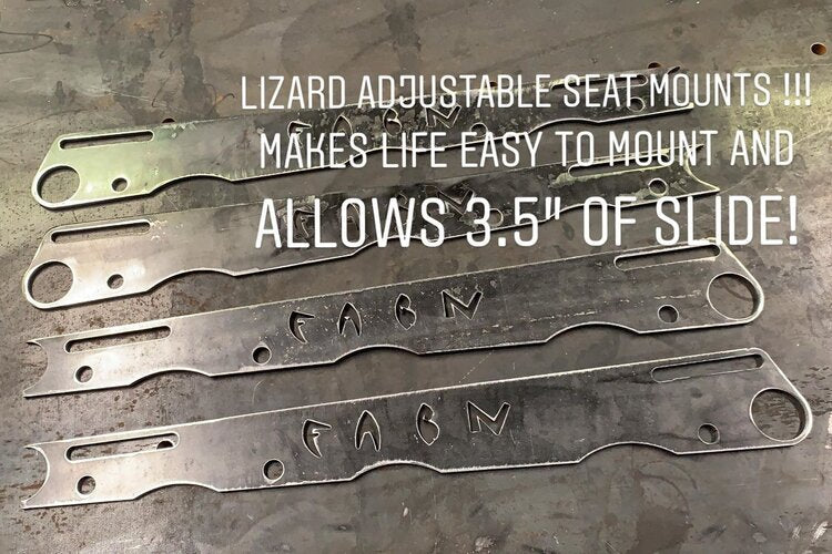 ADJUSTABLE FABN SEAT MOUNT