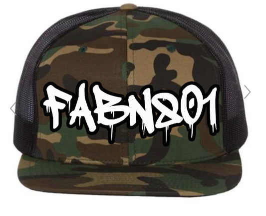 FABN801 Camo/Black Hat