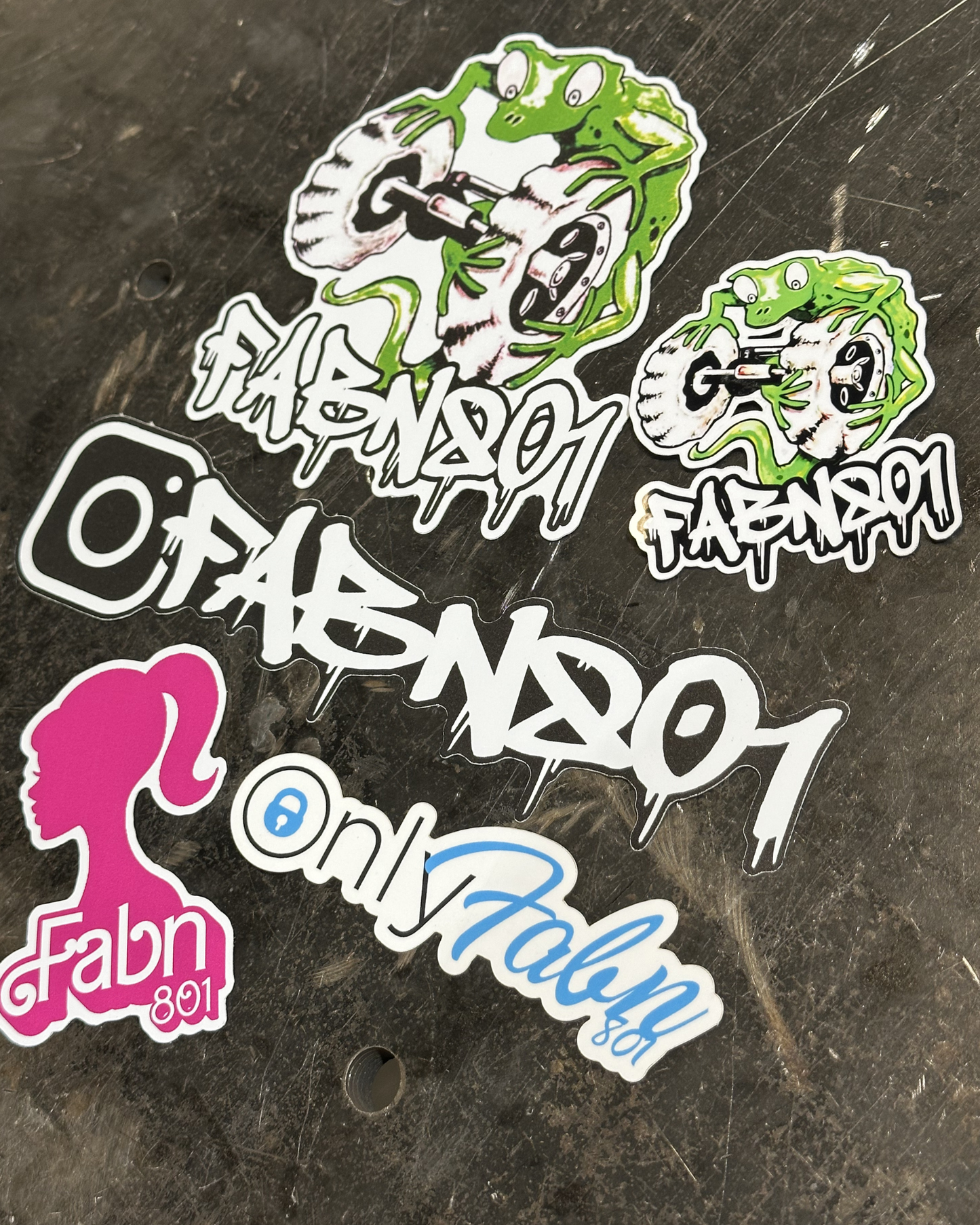 FABN801 STICKER PACK - 5 STICKERS